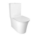 Унитаз-компакт напольный Cerutti SPA AVISIO CT8459 безободковый, сиденье с микролифтом